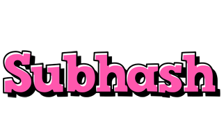 Subhash girlish logo