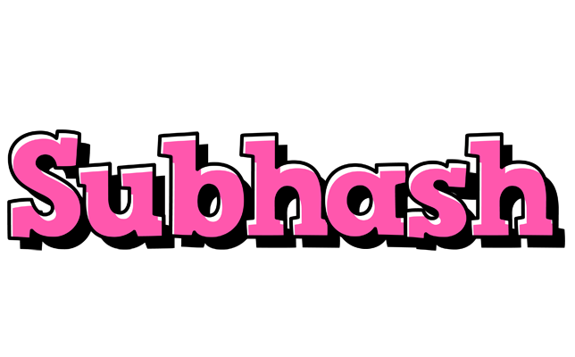 Subhash girlish logo