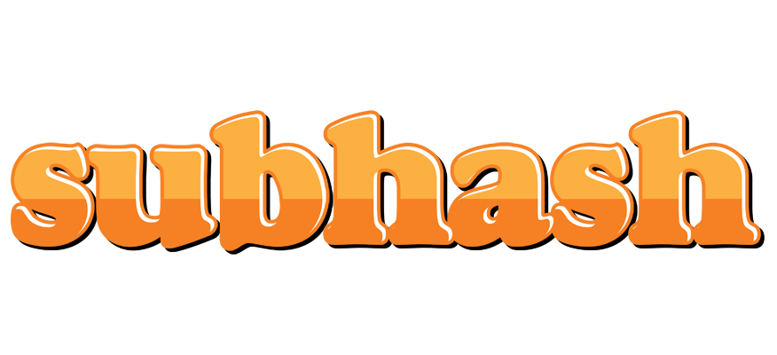 Subhash orange logo