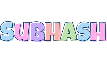 Subhash pastel logo