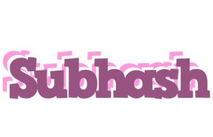 Subhash relaxing logo