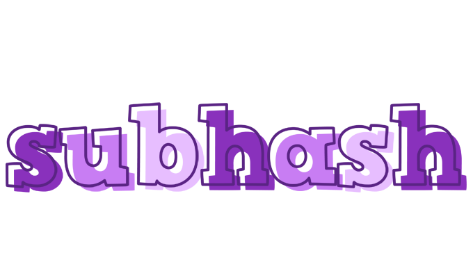Subhash sensual logo