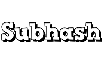 Subhash snowing logo