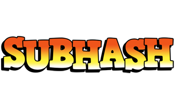 Subhash sunset logo