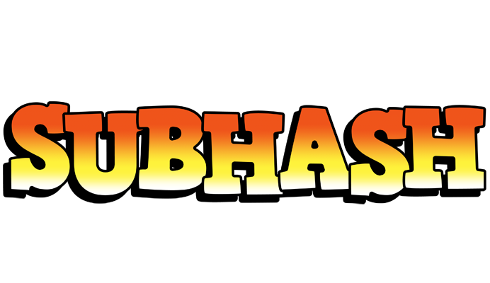 Subhash sunset logo