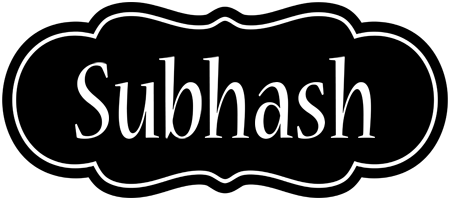 Subhash welcome logo