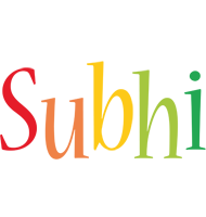 Subhi birthday logo