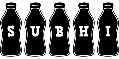 Subhi bottle logo