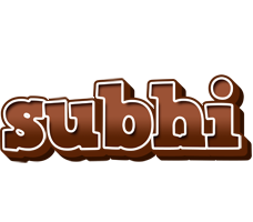 Subhi brownie logo