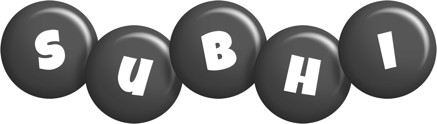 Subhi candy-black logo