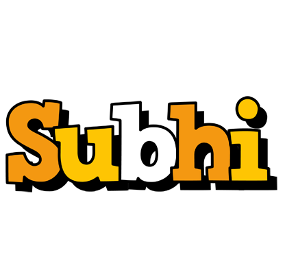 Subhi cartoon logo