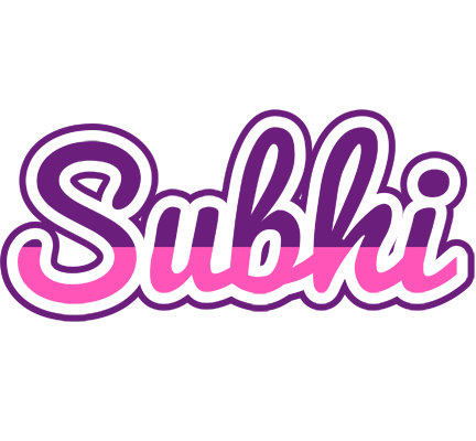 Subhi cheerful logo