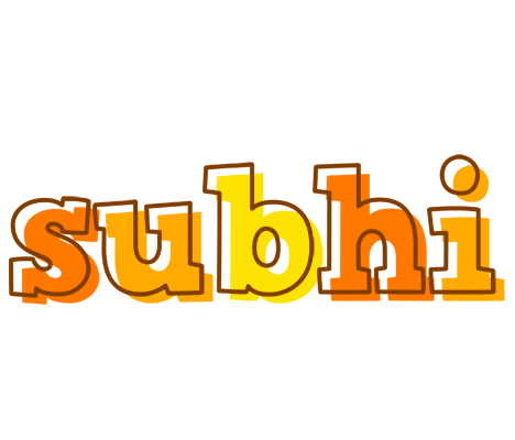 Subhi desert logo
