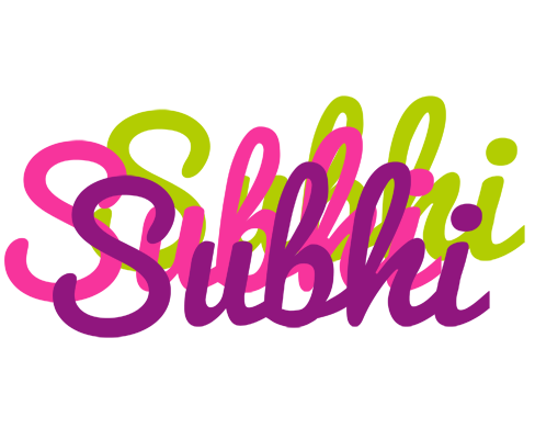 Subhi flowers logo