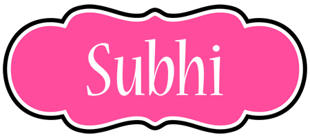 Subhi invitation logo