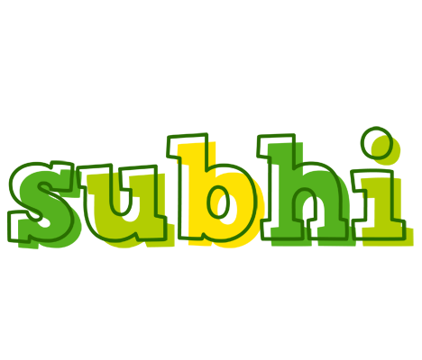 Subhi juice logo