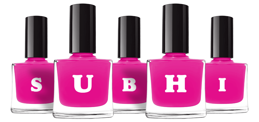 Subhi nails logo