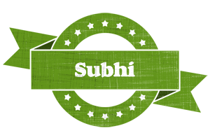 Subhi natural logo