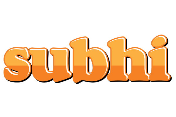 Subhi orange logo