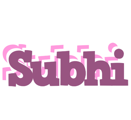 Subhi relaxing logo