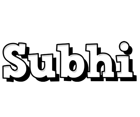 Subhi snowing logo