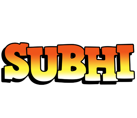 Subhi sunset logo