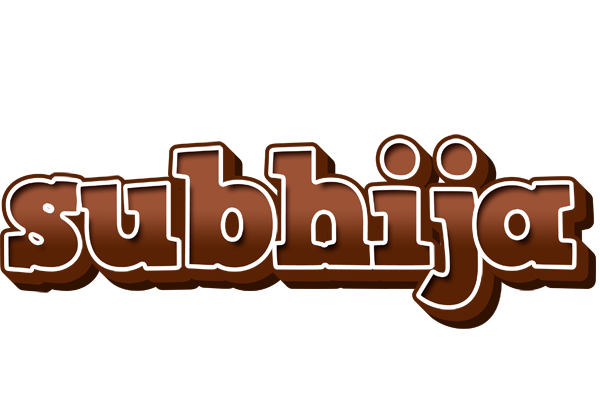 Subhija brownie logo