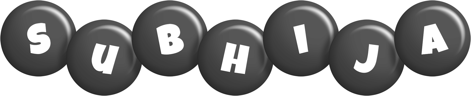 Subhija candy-black logo