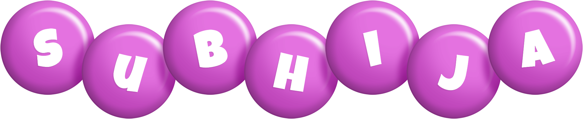 Subhija candy-purple logo