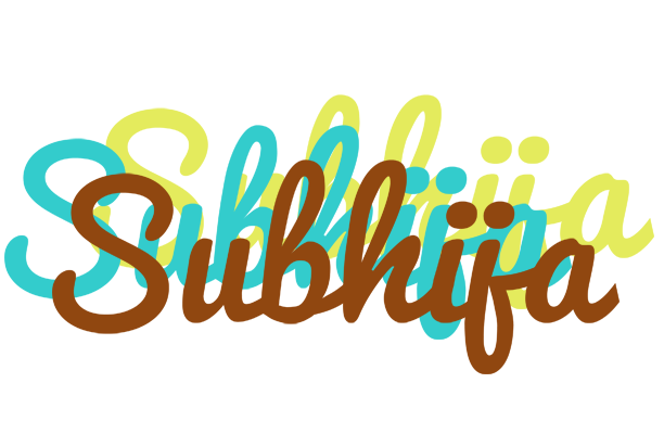 Subhija cupcake logo