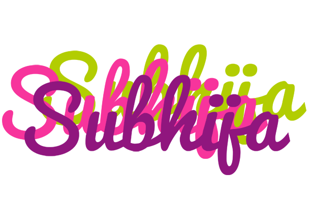 Subhija flowers logo