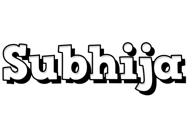 Subhija snowing logo
