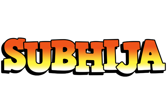 Subhija sunset logo