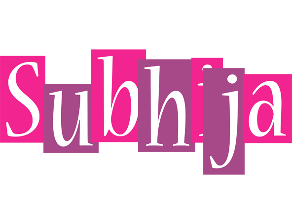 Subhija whine logo