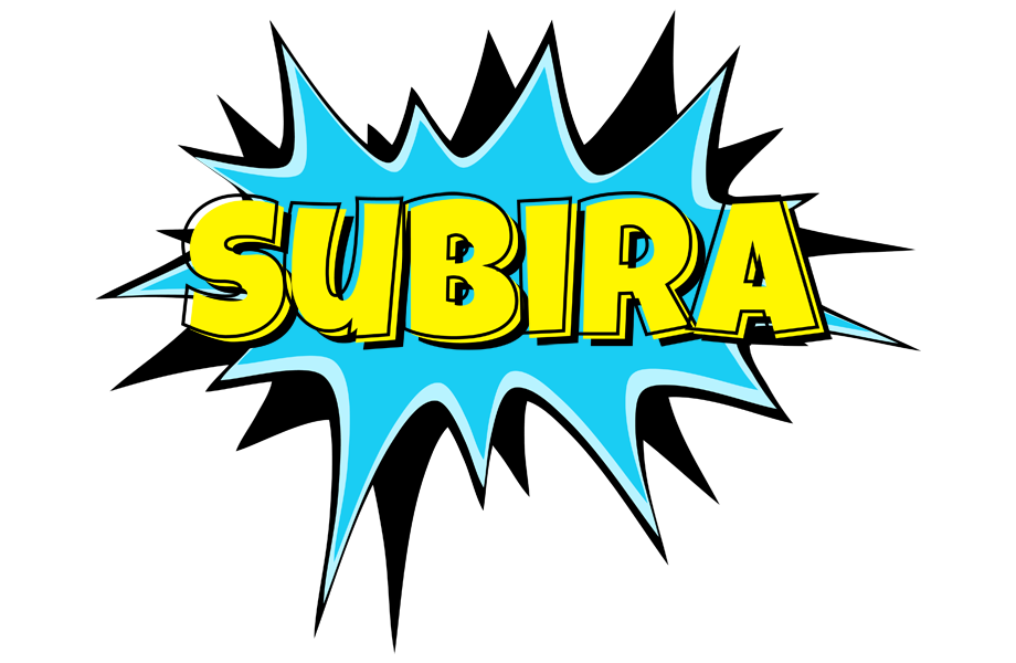 Subira amazing logo