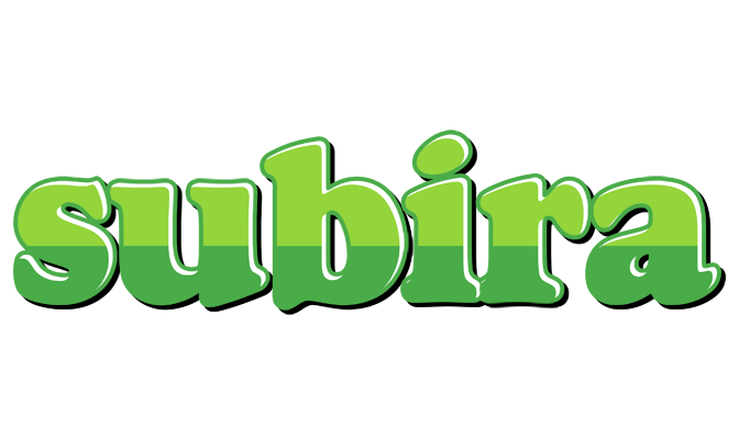 Subira apple logo