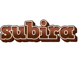 Subira brownie logo