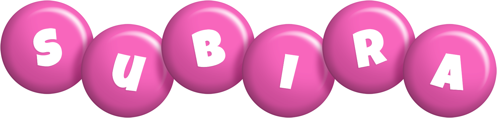 Subira candy-pink logo