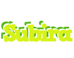 Subira citrus logo