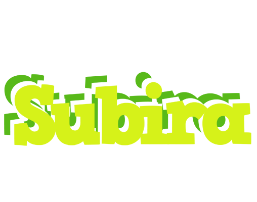 Subira citrus logo