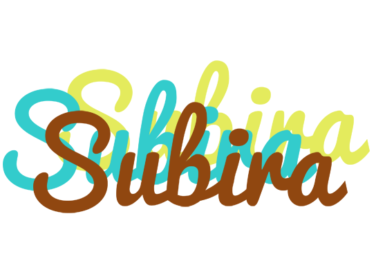 Subira cupcake logo