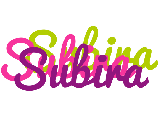 Subira flowers logo