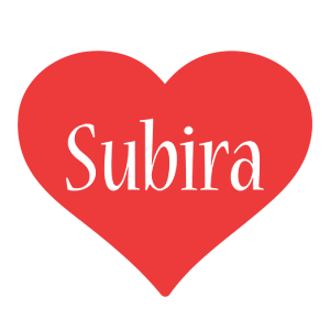 Subira love logo