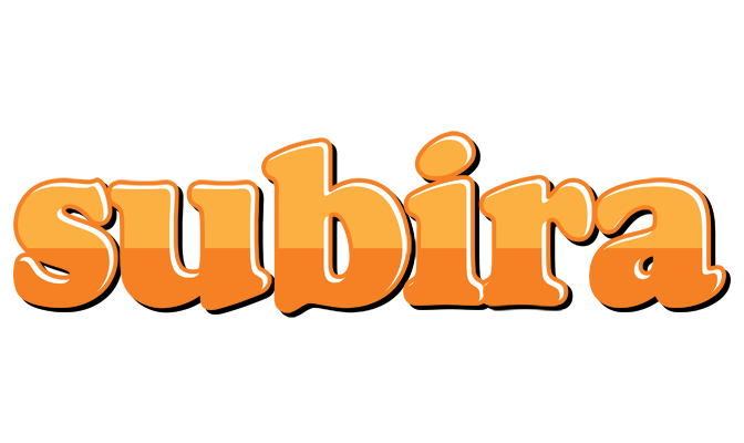 Subira orange logo