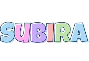 Subira pastel logo