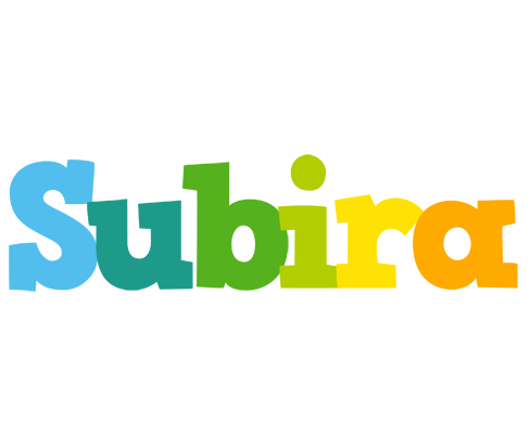 Subira rainbows logo