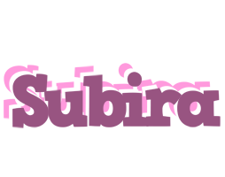 Subira relaxing logo