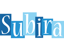 Subira winter logo