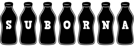 Suborna bottle logo