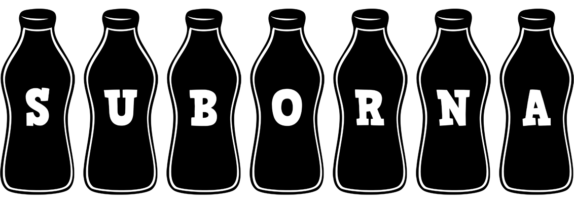 Suborna bottle logo